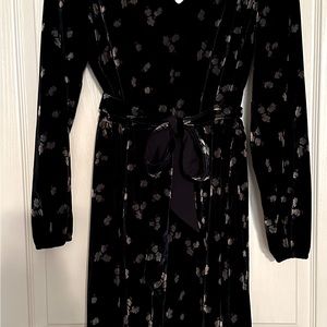 Cabi Velvet Decked Out Dress